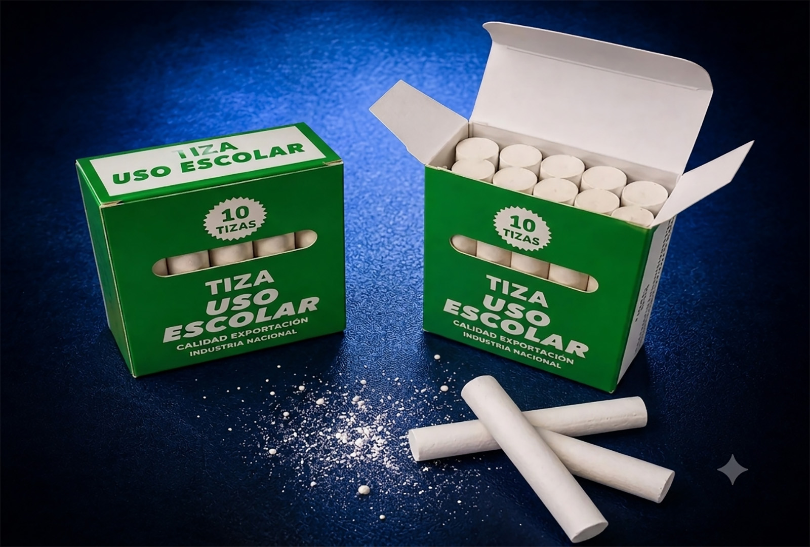 tiza por 10 unidades redondas blancas@1x 1 1